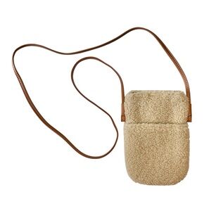 Old Navy Sherpa Crossbody Phone Purse